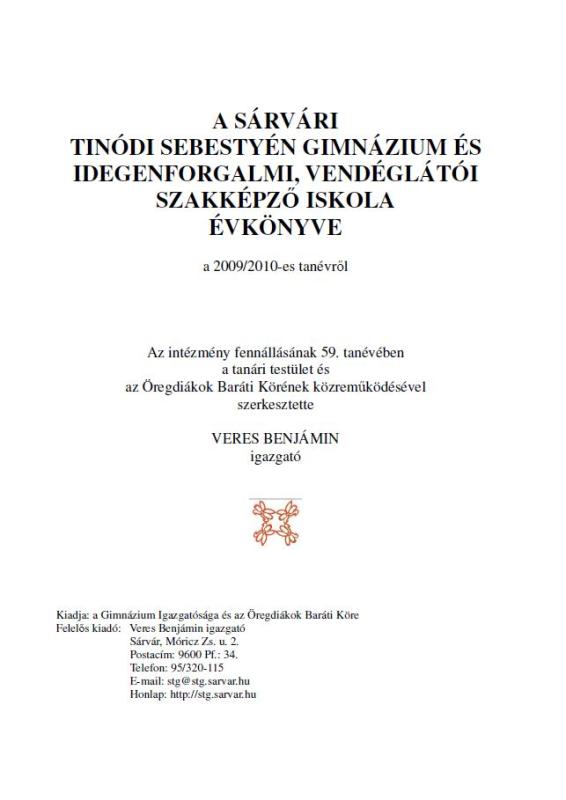 2009/2010-es tanévről