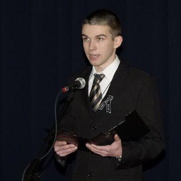 Farkas Gergő 13.A osztályos tanuló szavalata (Váci Mihály: Ha érdemes - ha nem)