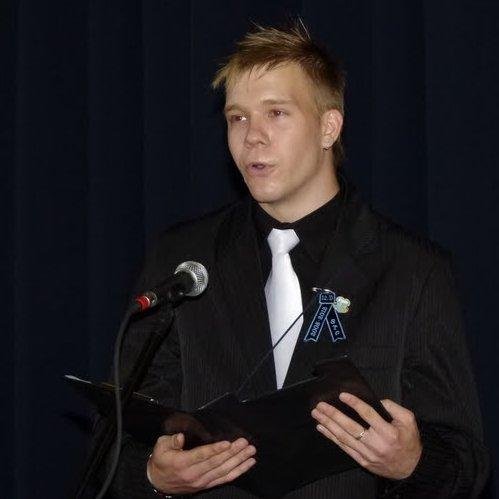 Simon Gergő 12.D osztályos tanuló szavalata (Reményik Sándor: Mi mindig búcsúzunk)